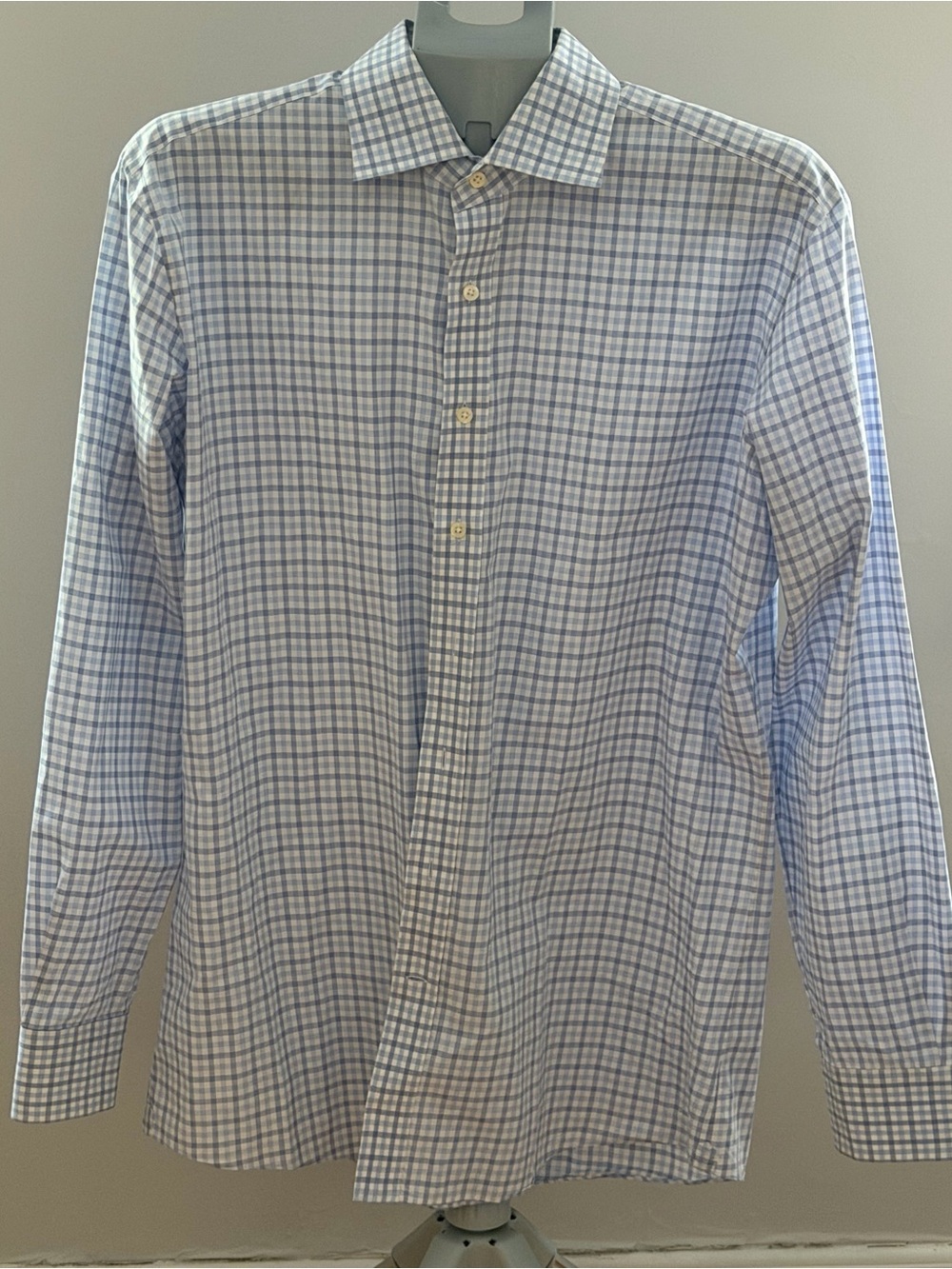 Like New Michael Andrews Bespoke Dress Shirt - Picture 2 of 8